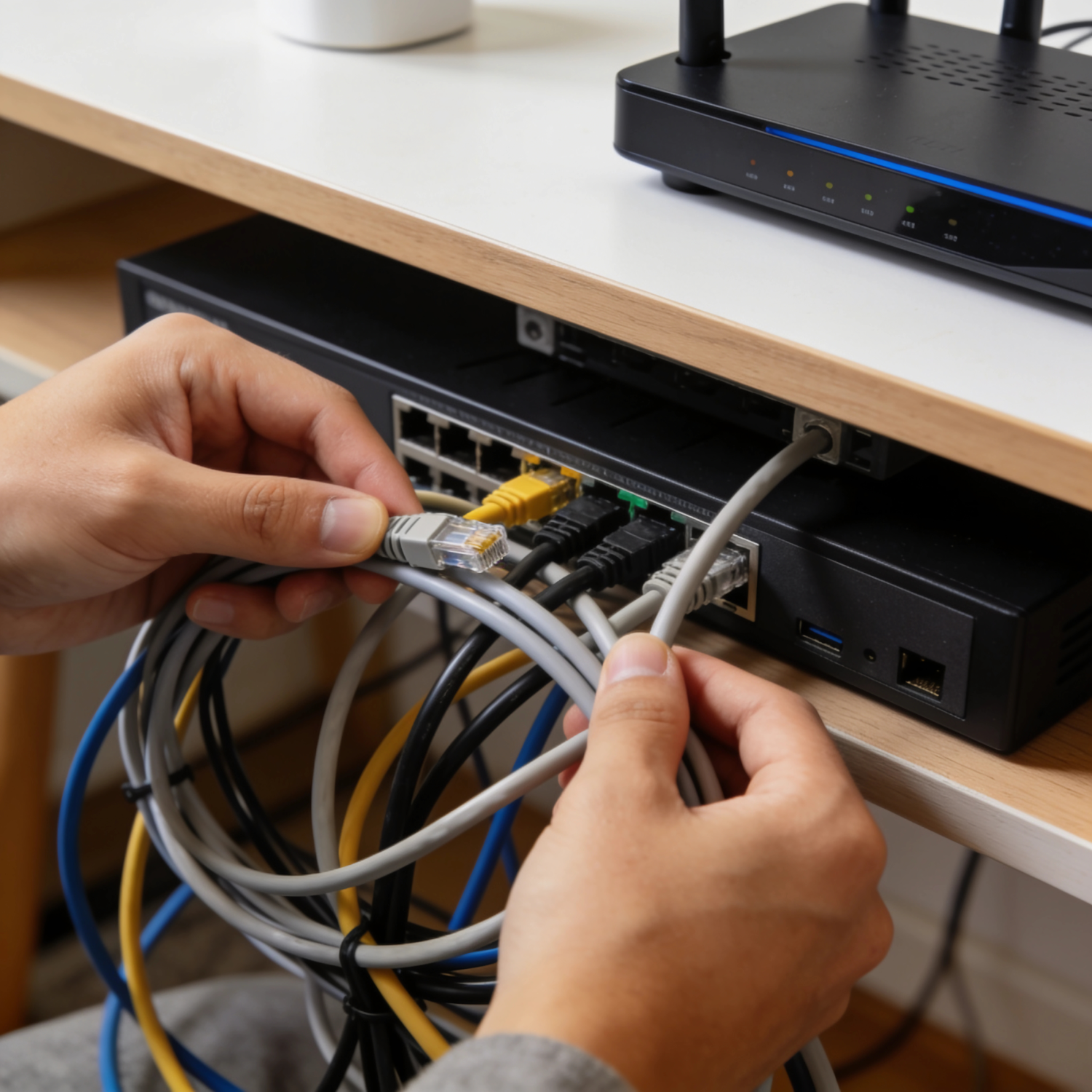reseau informatique agelec courant